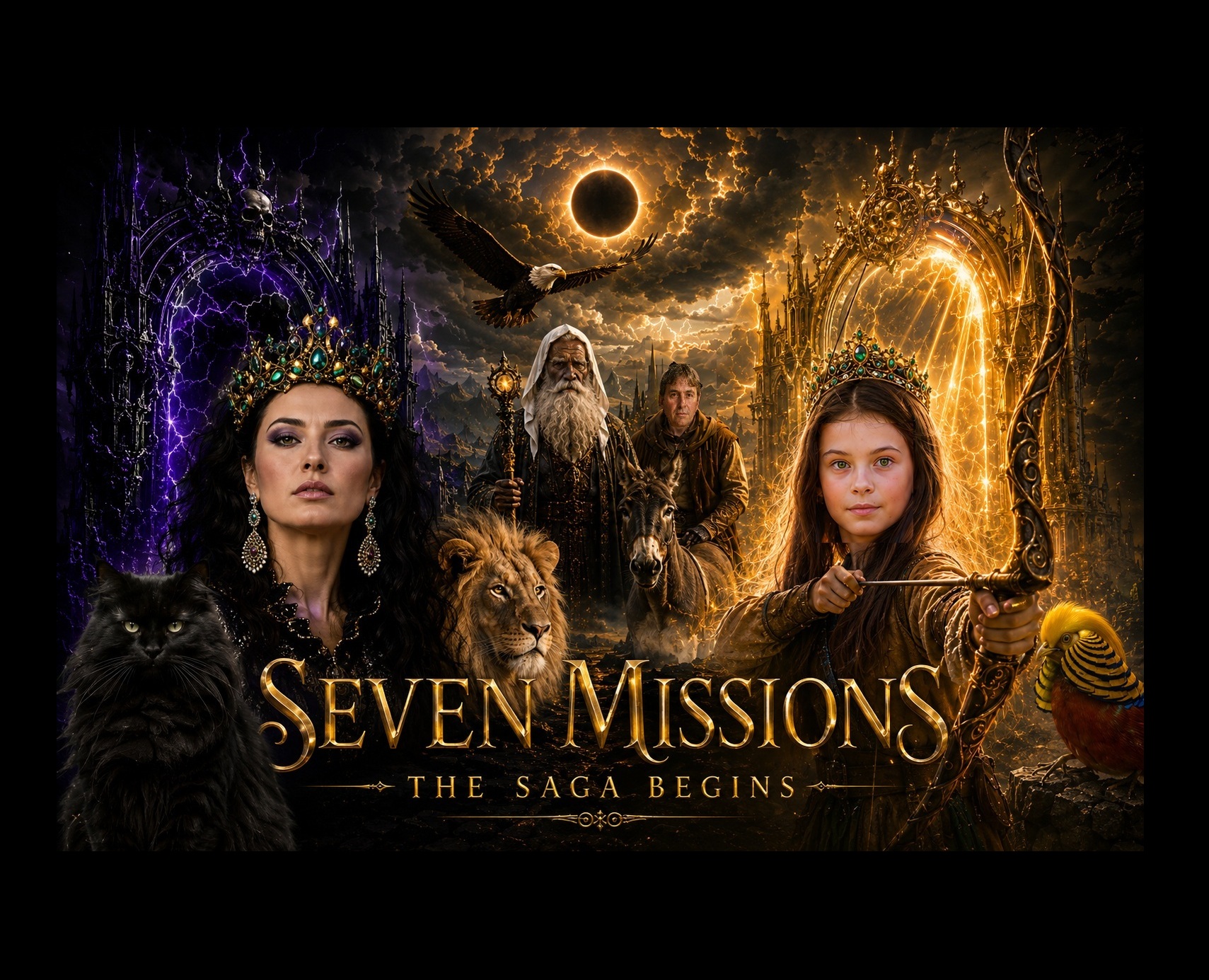 Book One cover of Esmeralda of Luminara and the Seven Lights